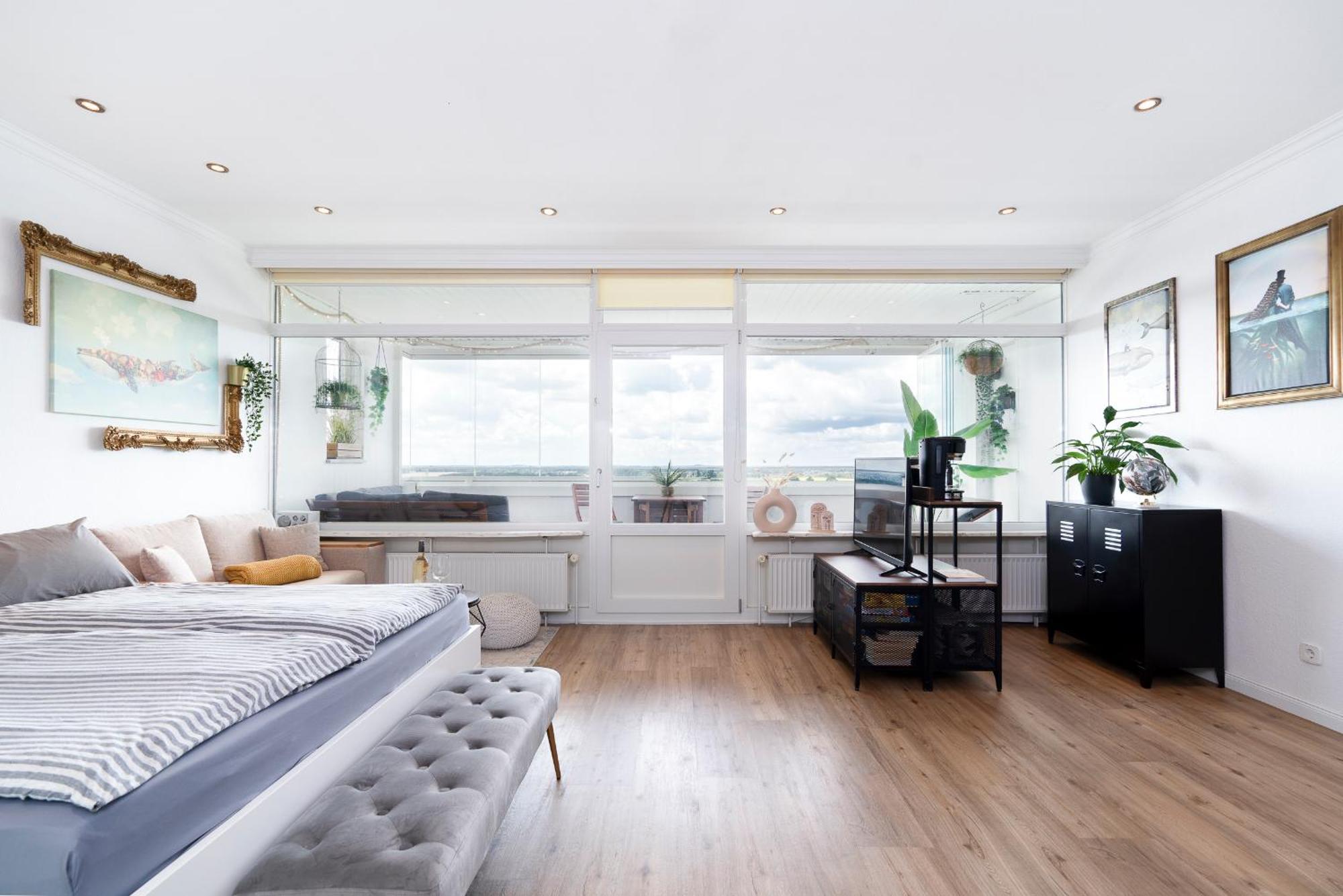 Penthouse Wolke 12 mit unglaublichem Ausblick - Meerblick Sierksdorf Exterior foto