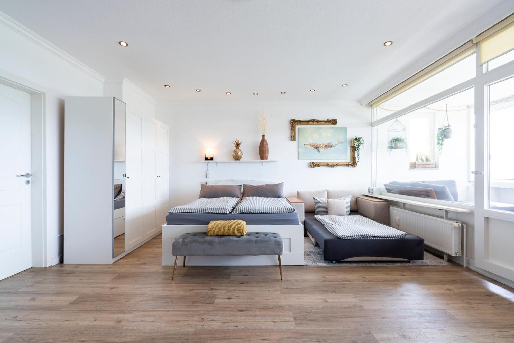 Penthouse Wolke 12 mit unglaublichem Ausblick - Meerblick Sierksdorf Exterior foto