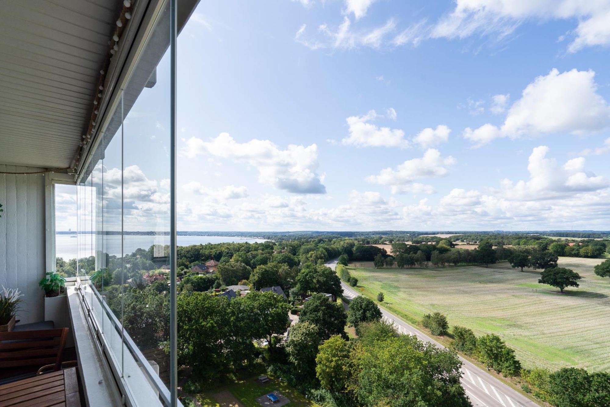 Penthouse Wolke 12 mit unglaublichem Ausblick - Meerblick Sierksdorf Exterior foto